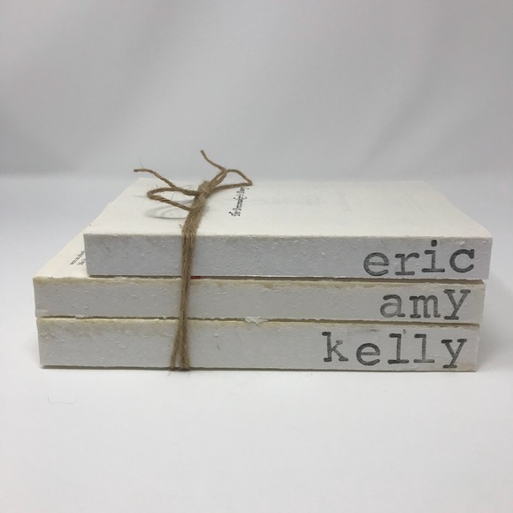 Farmhouse Book Stack SET OF SIX (6) - Picture 8 of 15